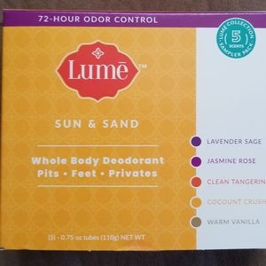 Lume Sun and Sand Deodorant Sampler